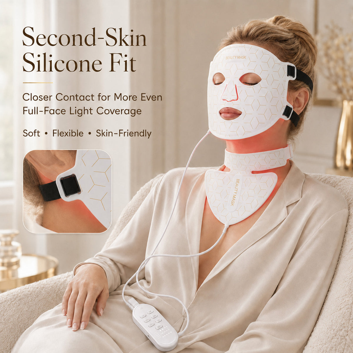 Soovyn - Soovyn - Red Light Therapy Mask for Face & Neck
