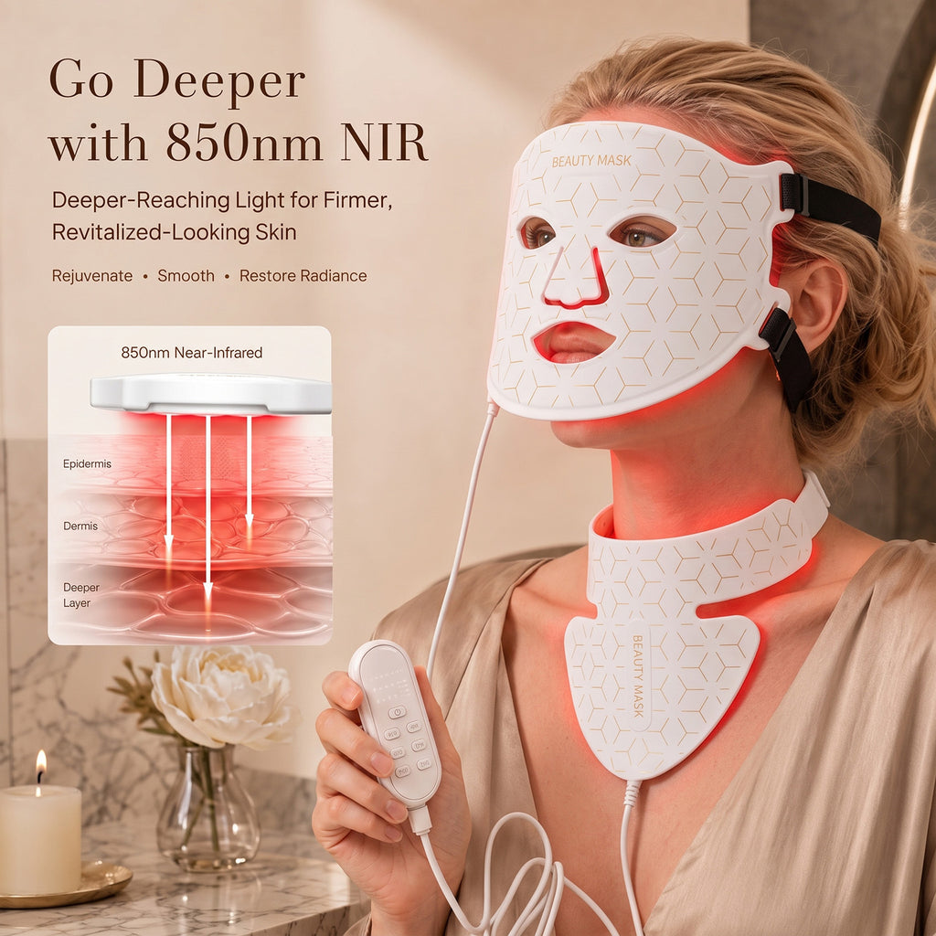 Soovyn - Soovyn - Red Light Therapy Mask for Face & Neck